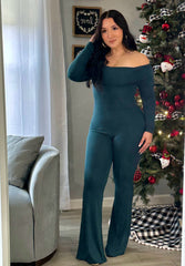 Holiday (Hunter Green) Jumpsuit