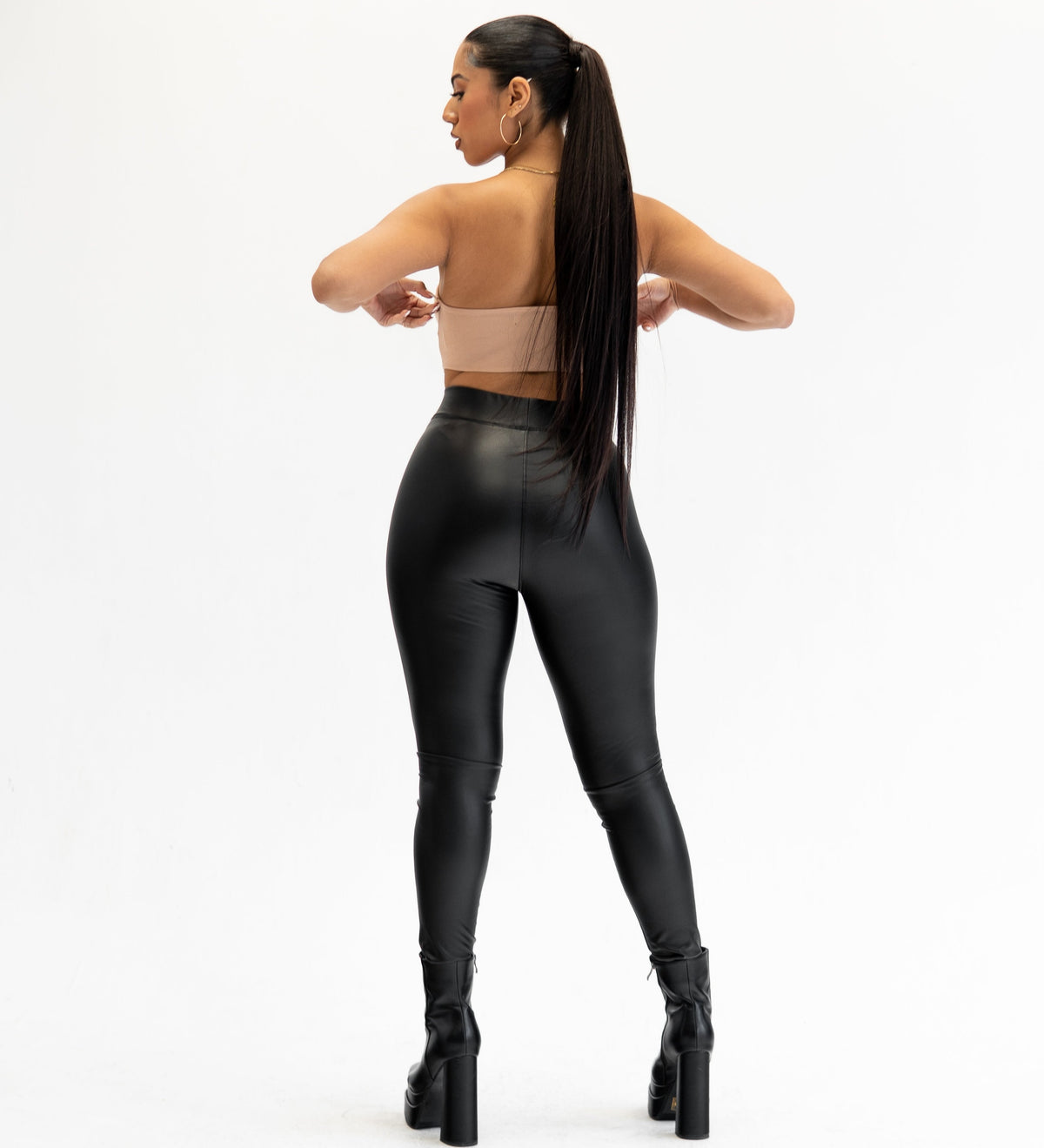 Faux Leather Leggings